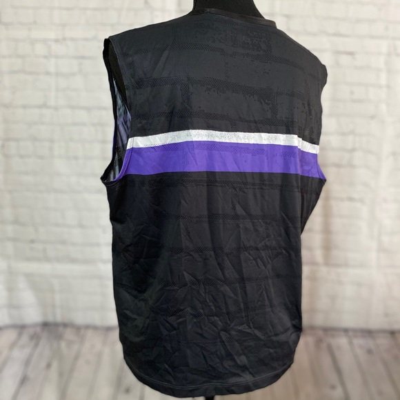 💸SOLD💸 Retro Nike Dri-Fit Mesh Striped Tank Top - Picture 3 of 8